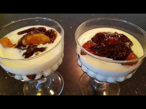 Видео: Густой кисель из сухофруктов  с молоком.