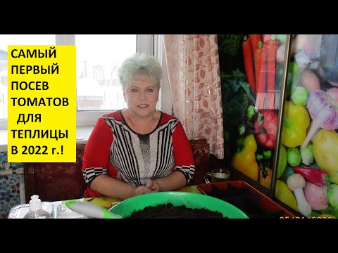 Видео: Огород. Посев томатов от А до Я со всеми подробностями - подготовка тары, почвенной смеси, семян.