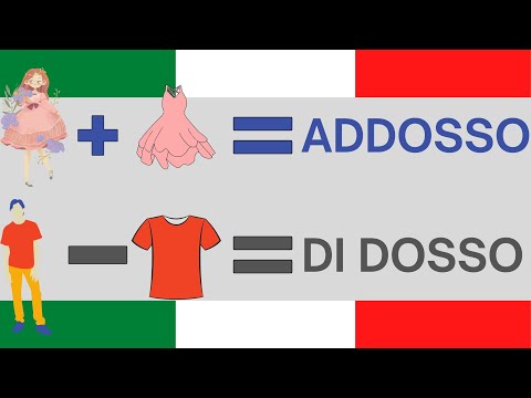 Видео: ADDOSSO и DI DOSSO - как использовать?
