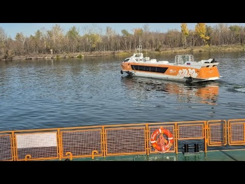 Видео: В Семикаракорск на "Валдае" по Дону