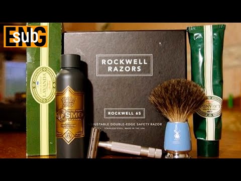 Видео: Rockwell 6s или Merkur Progress? Ach Brito Lavender Shaving Cream & After Shave Cosmo | HomeLike