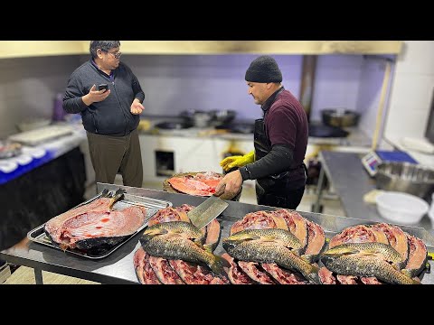 Видео: РОСКОШНАЯ Технология Приготовления! Как ОБЫЧНЫЕ Люди Едят РЫБУ. Лучшая Продаваемая Уличная Еда