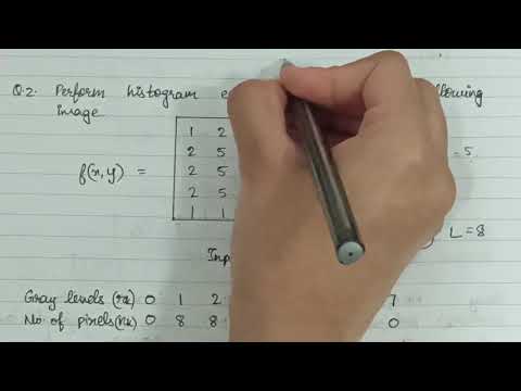 Видео: Улучшение изображения при цифровой обработке изображений с помощью выравнивания гистограммы