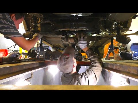 Видео: Ремонт задней подвески HONDA CR-V 2