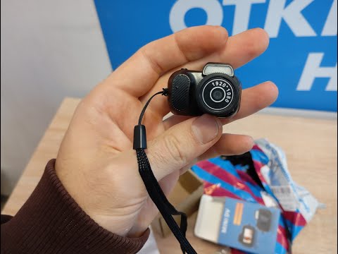 Видео: Обзор на мини фотокамеру брелок Y3000