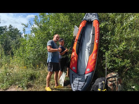 Видео: Сплав по реке Оредеж-Луга. Часть 1.