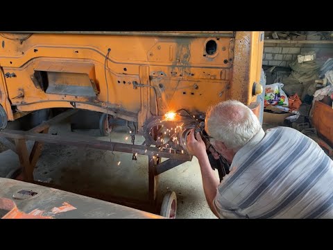 Видео: Разобрал кабину КАМАЗ для сварочных работ . Почему я не делаю зелёную ?