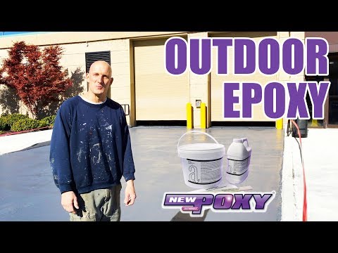 Видео: Эпоксидная смола для наружного применения (устойчива к УФ-излучению)