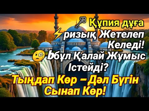 Видео: Бұл дұғаны тыңдаған сәтте-ақ, Алла разылығын түсіреді. Сен тыңдап көр – өзің көресің.