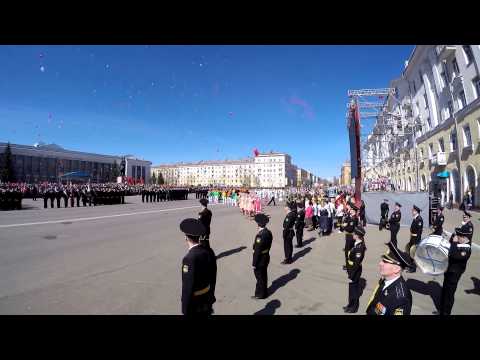 Видео: Парад 9 мая Северодвинск Бессмертный полк