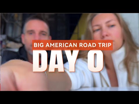 Видео: Большое дорожное путешествие по США. День 0.