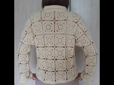 Видео: Стильный жакет как у бренда Eleven Six. Вяжем вместе