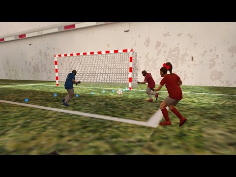 Видео: Девушки тоже играют в футбол | CS 1.6