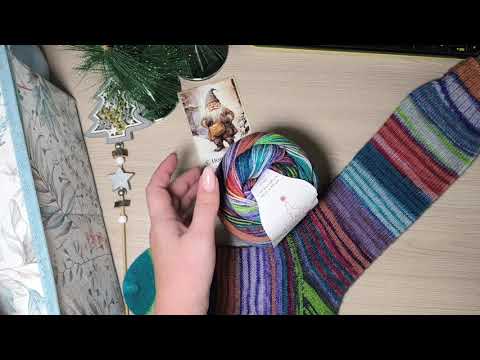 Видео: Гольфы "София" СП Носочная коробочка 2025 с Еленой Велиной Январь Отчёт