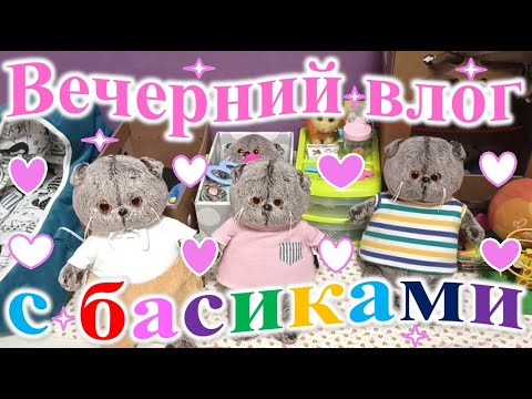 Видео: Вечерний влог с басиками.