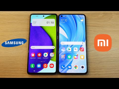 Видео: SAMSUNG GALAXY A52 VS XIAOMI MI 11 LITE - ЧТО ВЫБРАТЬ? ПОЛНОЕ СРАВНЕНИЕ!