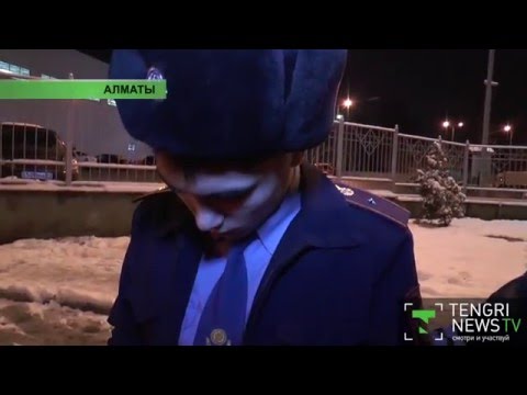 Видео: Лжеполицейского задержали в Алматы