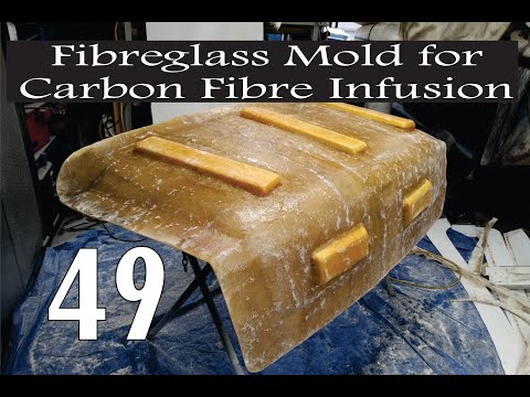 Видео: Изготовление пресс-форм для инфузии углеродного волокна. Смотрите версию с исправленным звуком. С...
