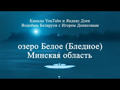 Видео: Озеро Белое Минская область