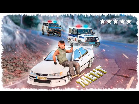 Видео: Таксист Джонни Полициядан Қашты (GTA V) джони жони