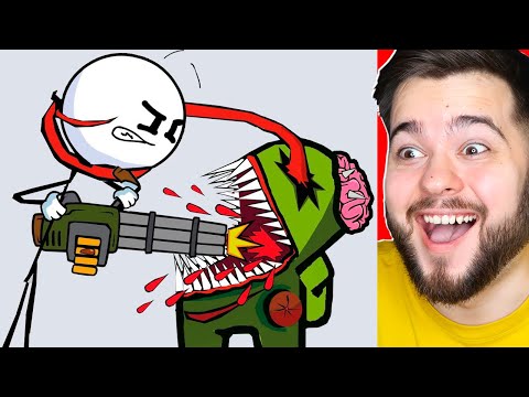 Видео: ГЕНРИ СТИКМЕН ПРОТИВ ПРЕДАТЕЛЯ В AMONG US!