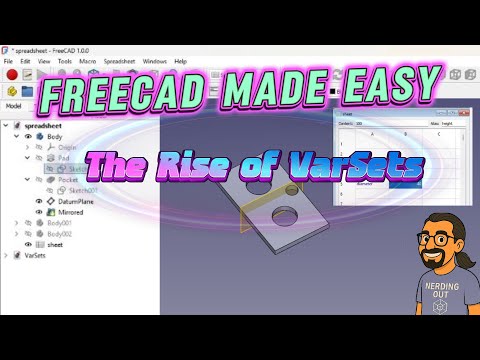 Видео: FreeCAD стал проще: расцвет VarSets