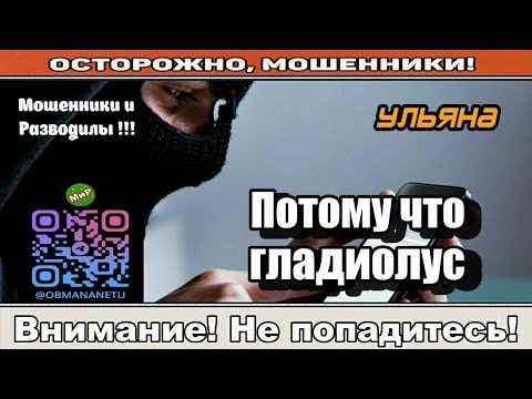 Видео: Мошенники звонят по телефону / Потому что гладиолус ( сборник ).
