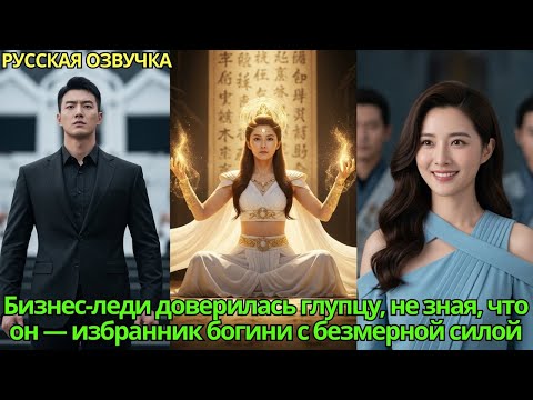 Видео: Бизнес-леди доверилась глупцу, не зная,что он—избранник богини с безмерной силой#дорама #drama #2025