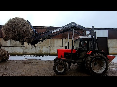 Видео: Новый Стогомет в деле! Укладка соломы. Ну и куча дел в мастерской
