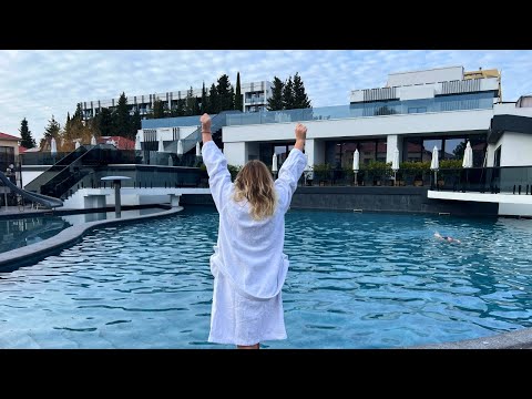 Видео: Адлер зимой | Курортный городок | Отель Моне