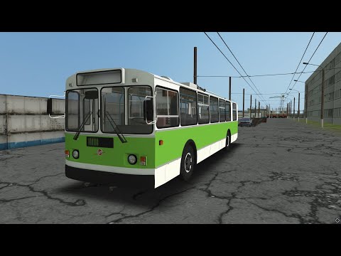 Видео: Лихачим на троллейбусе! Omsi 2