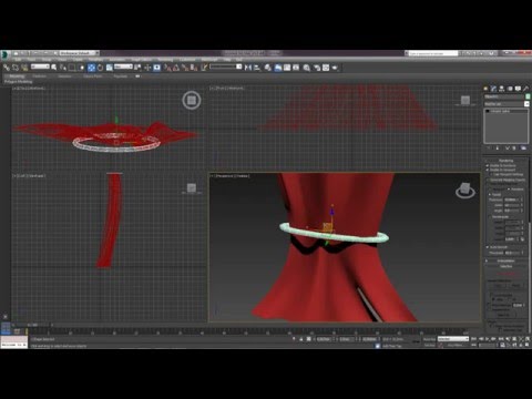 Видео: 3D Max. Урок №18. NURBS кривые. Создание штор.