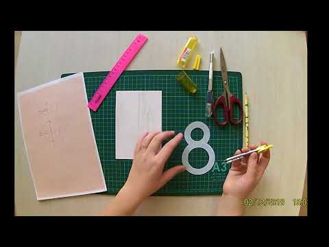 Видео: Как красиво и ровно нарисовать цифру "8"