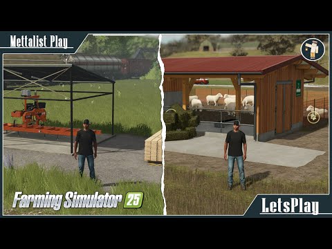 Видео: Farming Simulator 2025 От студента до Олигарха - #04 Начинаем производить шерсть