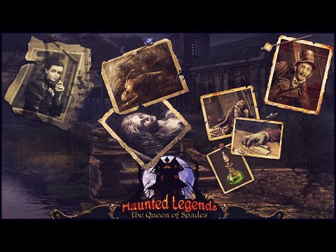 Видео: Haunted Legends. The Queen of Spades Walkthrough | Легенды о призраках. Пиковая дама прохождение #1