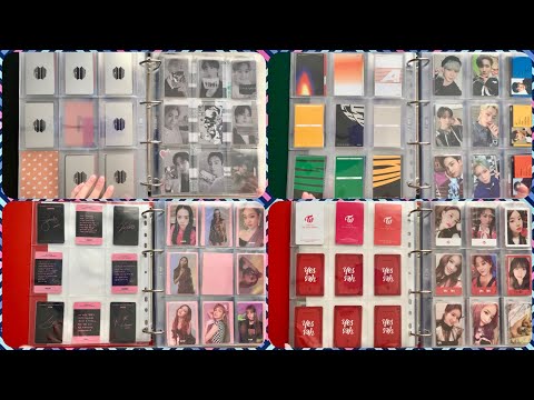 Видео: Коллекция к-поп карточек (BTS, ATEEZ, BLACKPINK, TWICE, ITZY) / kpop photocard collection