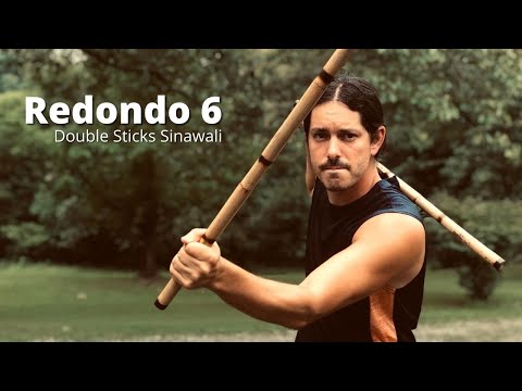 Видео: Double Sticks Sinawali - Redondo 6 против Heaven 6