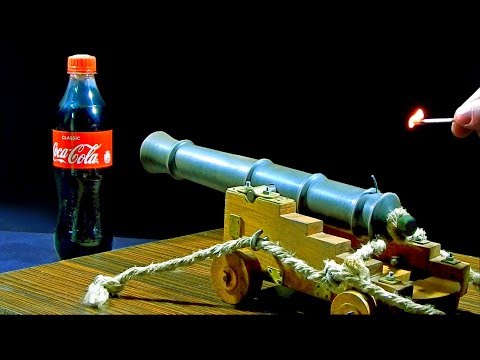 Видео: КОРАБЕЛЬНАЯ МИНИ ПУШКА ПРОТИВ КОКА КОЛЫ