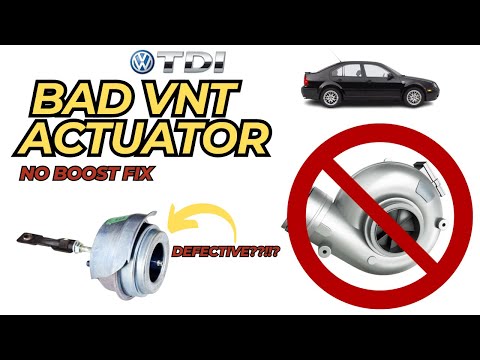 Видео: Как заменить привод VNT на VW TDI | Устранение проблемы с турбонаддувом