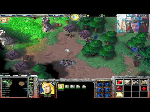 Видео: Трансляция по Warcraft 3 Reign of chaos лицензия с диска с EAX 2.0 часть 2