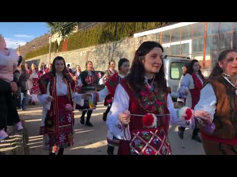 Видео: Сурва 2022 Брежани - Ж.К. Миньор Kukeri