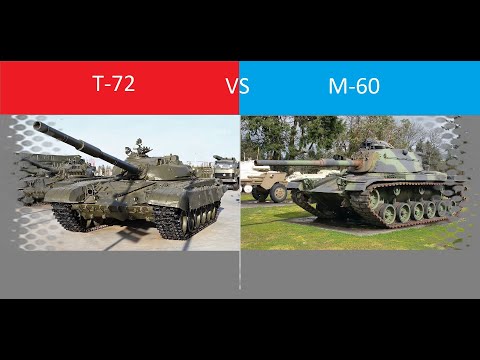 Видео: Т-72 VS M-60.