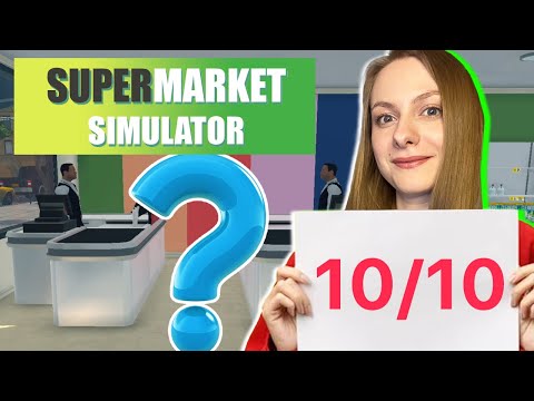 Видео: КОНКУРС НА САМОГО ЛУЧШЕГО КАССИРА ► Supermarket Simulator #37