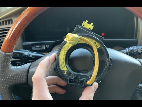 Видео: Замена рулевого шлейфа Lexus Lx 470/TLC 100