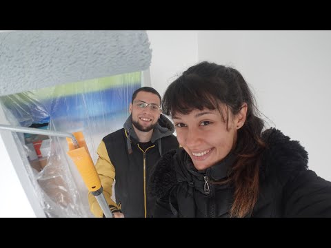 Видео: Живот на село! Най-после стигнахме до боядисването