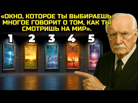 Видео: Выбери одно из 5 окон. Это покажет, как ты на самом деле видишь мир – Карл Юнг