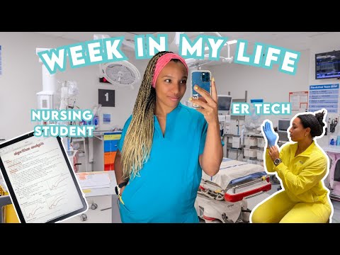 Видео: *реалистично* Видеоблог студентки-медсестры и санитарки скорой помощи | Как я совмещаю учёбу в ме...