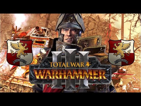 Видео: (Radious mod) Total War: Warhammer 3. # 1.Карл Франц. Сложность Легенда.
