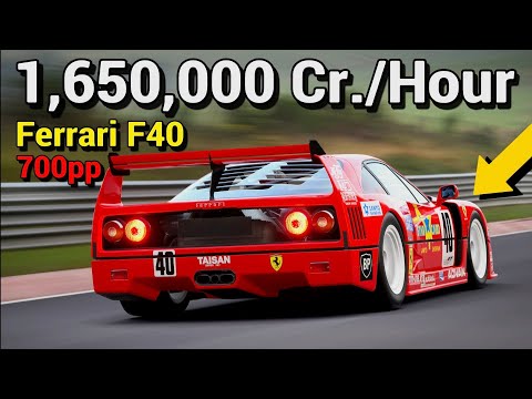 Видео: ЛЕГКИЙ МЕТОД ЗАРАБОТКА ДЕНЕГ | Ferrari F40 | Gran Turismo 7 Обновление 1.63