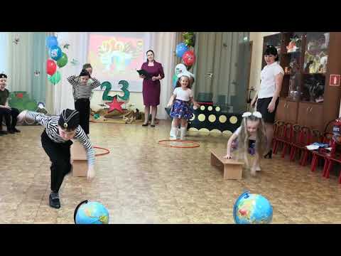 Видео: Утренник 23 февраля Подготовительная группа